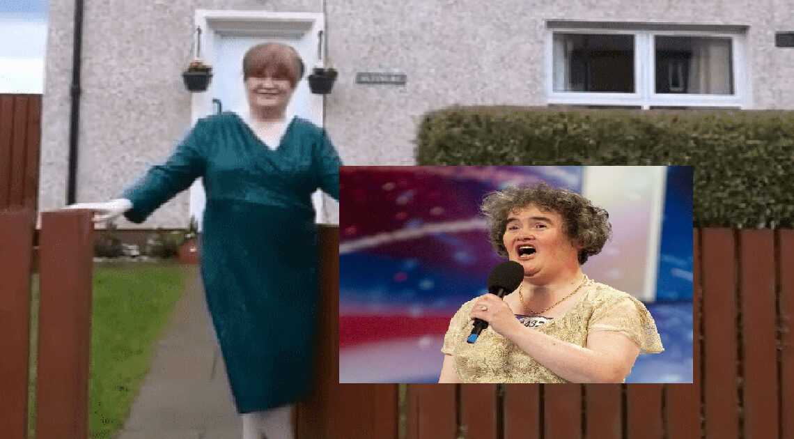 Kto by si ju nepamätal, Susan Boyle z „Britain’s Got Talent“. Stále žije vo svojom rodičovskom dome a dovolila nám nahliadnuť dovnútra…