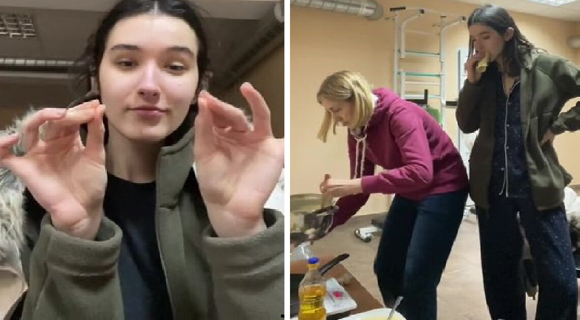 Ukrajinka žijúca v bombovom kryte, ukazuje ničivé zmeny vo svojom živote…