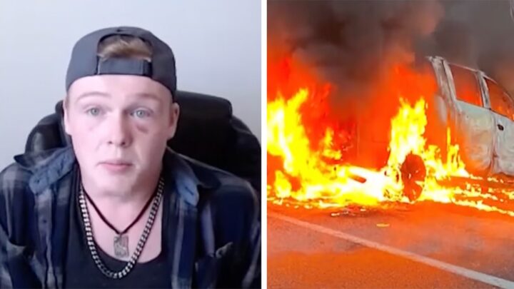 Vodič horiaceho auta ďakuje za život dvom chlapcom!