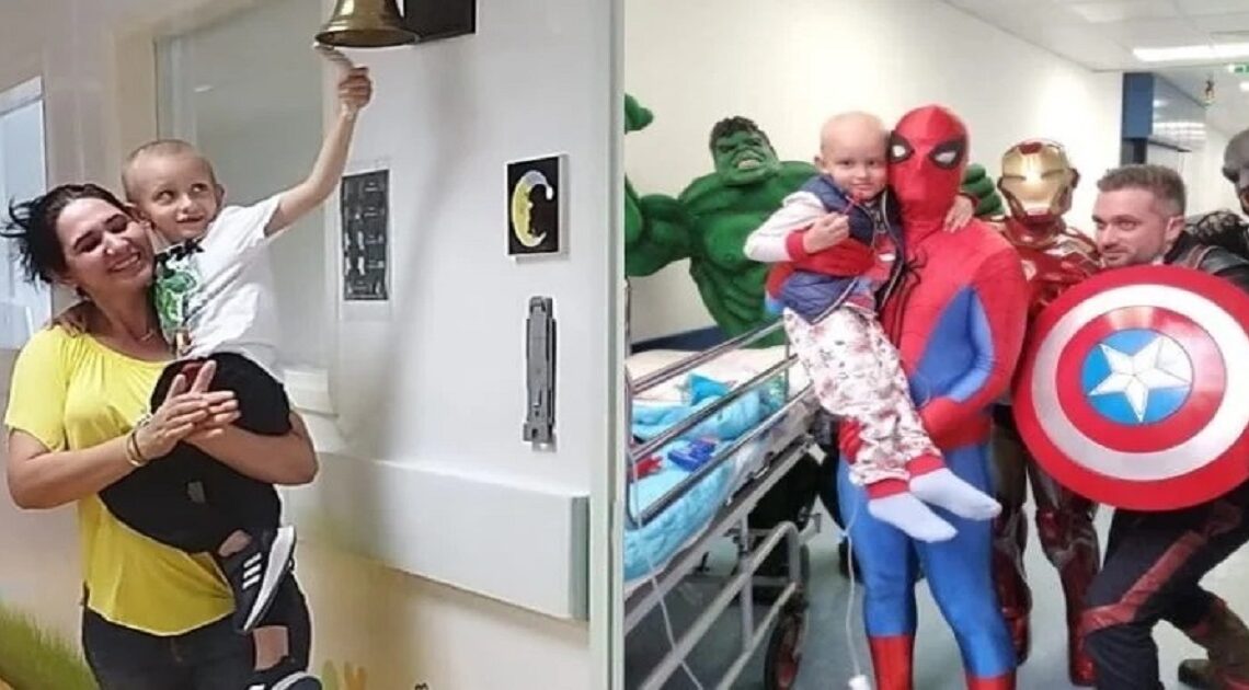 Malý hrdina: Nicholas porazil rakovinu a zazvonil na víťazný zvonec…