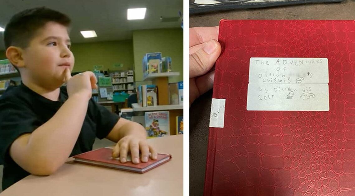 8-ročný chlapec prepašoval svoj vlastnoručne napísaný komiks na policu knižnice, teraz je naň dlhoročný zoznam čakateľov….