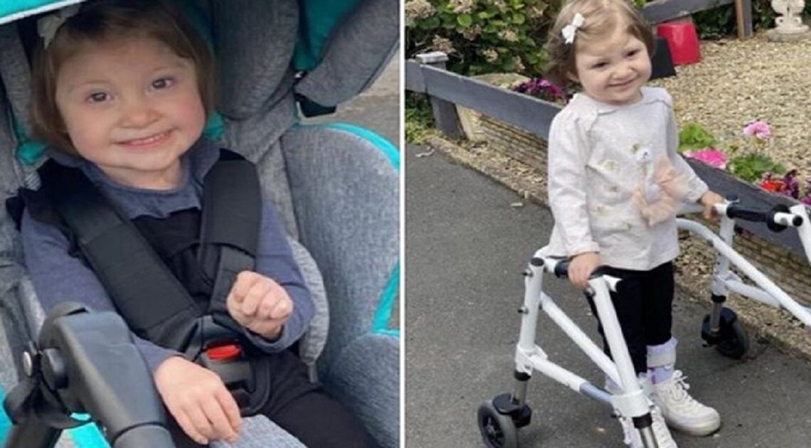 Lekári tvrdili, že nikdy nebude chodiť, ale dvojročné dievčatko všetkých prekvapilo a lekári ostali šokovaní!