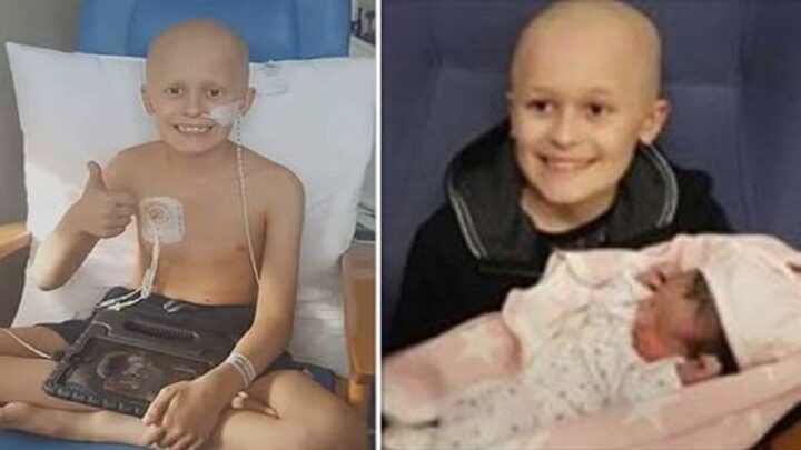 Deväťročný chlapec s rakovinou povedal svojej novorodenej sestričke niečo šokujúce. Najkrajšia a najsmutnejšia veta na svete…