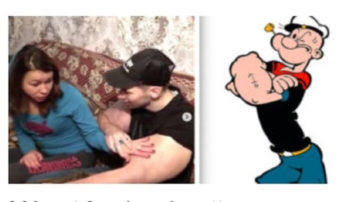 Do bicepsu si vpichol jed. Urobil to, aby vyzeral ako Pepek!