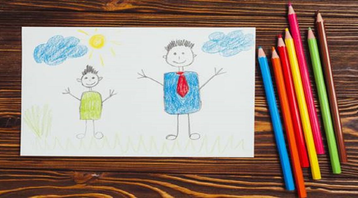 Táto detská kresba: Otec bol prichytený a matka bola šokovaná!