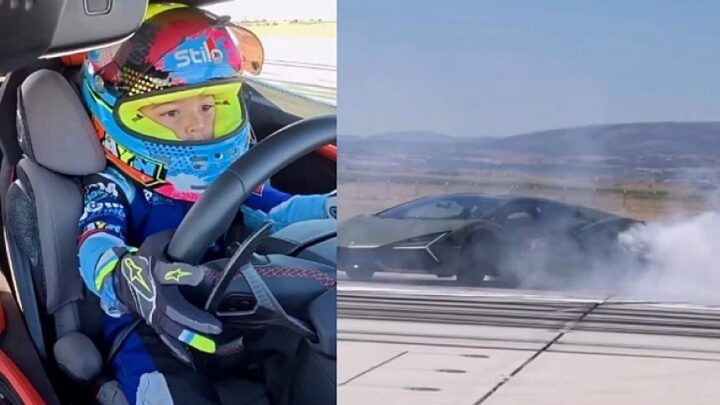 5-ročný… „Schumacher“ jazdí na Lamborghini rýchlosťou 312 km/h!