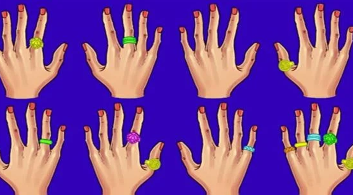 Nižšie vám prinášame veľmi jednoduchý test osobnosti, vďaka ktorému sa o sebe môžete dozvedieť veci, ktoré vás možno doteraz ani nenapadli. Stačí jediné – povedať, na ktorom prste nosíte prsteň!