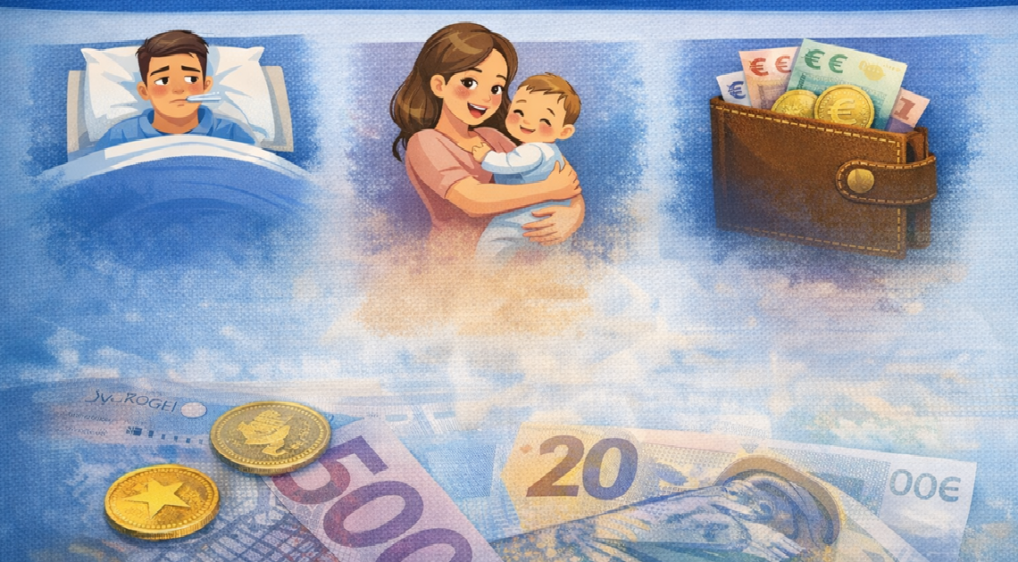 PN, materská a dávky v roku 2026: Na čo máte na Slovensku naozaj nárok a ako to funguje…